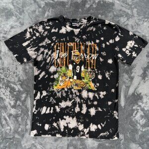 Joe Burrow Cincinnati Bengals Shirt Tie Dye Tigers Bleach Tee Men L NFL Football